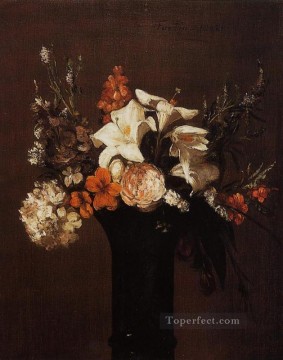 アンリ・ファンタン・ラトゥール Painting - Flowers6 アンリ・ファンタン・ラトゥール
